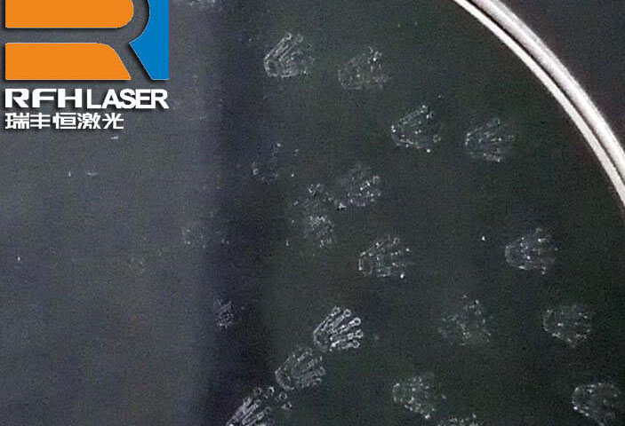3W 5W uv laser engraving on sapphire glass for watches